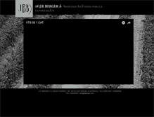 Tablet Screenshot of jbberger.com